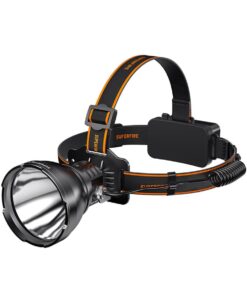 SUPERFIRE Bright Rechargeable Headlamp Portable LED Headlight 2500 Lumens