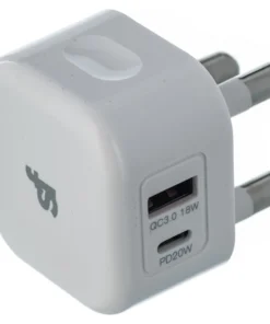 Superfly 3Pin PD WC Wall Charger White