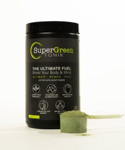 Supergreen Tonik - 100% Natural Greens Superfood Powder - 345 Grams (1 Tub)