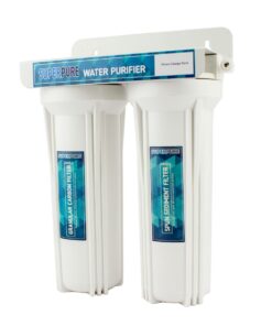 SUPERPURE 2-Stage GAC/PP Under Counter Water Filter - White