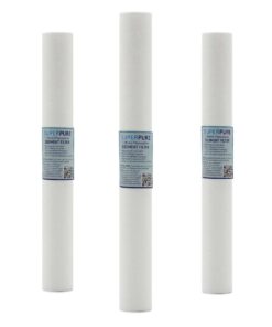 SUPERPURE 20-inch Slimline Melt Blown Sediment Filter Cartridges (3-Pack)