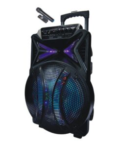 Supersonic 12" Portable Karoake Speaker Trolley Soundcraft Explorer SX-112D