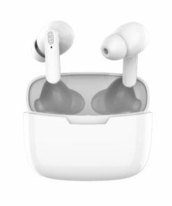 Supersonic Bluetooth 5.0 Earbuds with Excellent Quality & Ergonomic Design - White