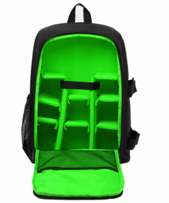 Supersonic Camera Lens Tripod Laptop All In One Backpack - Green