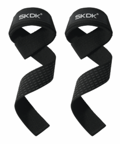 Supersonic Hard Pull Wrist Lifting Straps - Gym Wrist Wraps with Hand Grips - Black