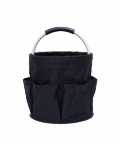 Supersonic Reusable Portable Foldable Outdoor Camping Picnic Basket - Black