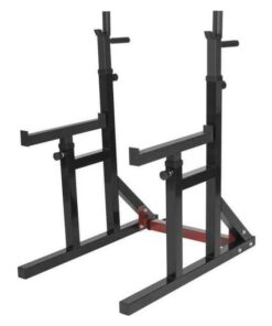 SuperStrength Multi Squat Rack with Adjustable Shelves