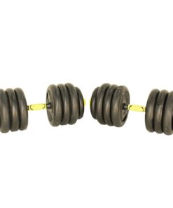 SuperStrength Plastic Dumbbell Barbell Set (40KG)