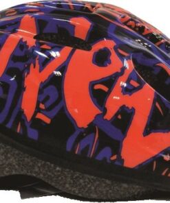 Surge Boys Galaxy Cycling Helmet - Blue/Orange - S