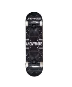 Surge Cyber Skateboard - Black