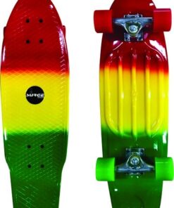 Surge Manic Fishtail Skateboard - Cruiser - Green