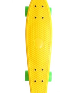 Surge Manic Skateboard - Yellow Cruiser