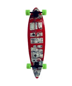 Surge Proton Longboard - Alien - Red