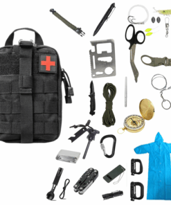 Survival Outdoor Tactical Bag NA-51 - Black