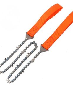 Survival Pocket Hand Chainsaw with Pouch.