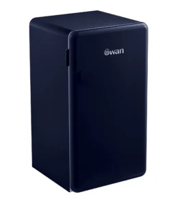 Swan 93L Retro Bar Fridge Black SRF9B