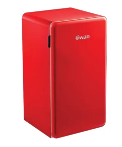 Swan 93L Retro Bar Fridge Red SRF9R