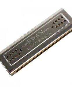 Swan Chromatic Finish Harmonica Large Size with 96 Notes