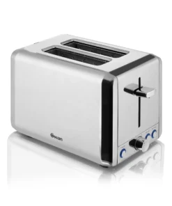 Swan Classic Polished Stainless Steel 2 Slice Toaster SCT7