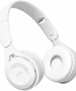 Sweatproof Macaron Style Gaming Headset With Hi-Fi Stereo Sound - White