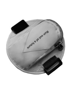 Sweatproof Outdoor Running Sport Armband Phone Holder Pockets - Grey