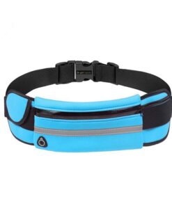 Sweatproof Running waist bag -Ocean Blue