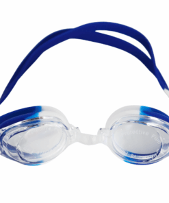 Swimming Goggles kids Patterned Color - White/blue