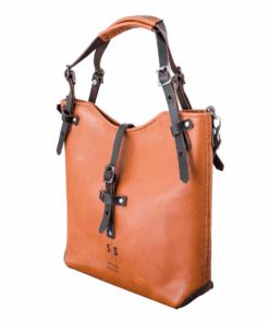 Swish and Swank - Leather Handbag Esther 2.1 - Hazelnut