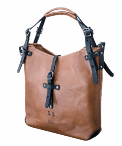 Swish and Swank - Leather Handbag Esther 2.1 - Tan