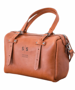 Swish and Swank - Priscilla 2.1 Leather Handbag - Hazelnut