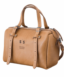 Swish and Swank - Priscilla 2.1 Leather Handbag - Tan