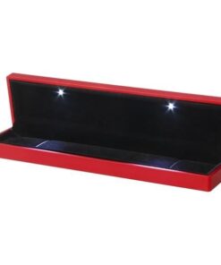 Synergy360- LED Lighted Jewelry Gift Box- Red