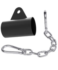 T-Bar Barbell Eyelet Attachment for 2 inch Olympic Bar with Chain