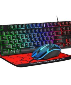 T-wolf 3 In 1 Keyboard, Mouse And Mouse Pad Gaming Combo - TF260