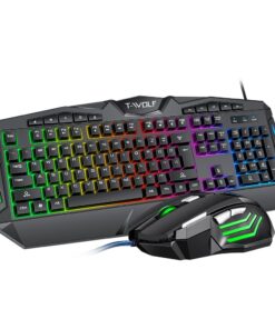 T-WOLF TF390 Wired Gaming Keyboard & Mouse Combo