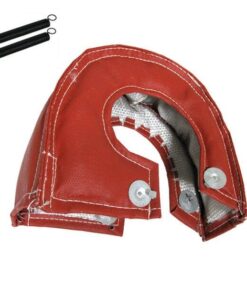 T3, Gt30, Gt35, Turbocharger Heat Shield Blanket, Turbo Blanket Red