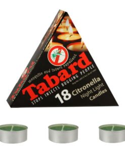 Tabard Citronella Night Light Candles-18 Tea Light Candles DL073