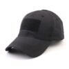 TacSpec Basic Tactical Cap with Hook & Loop - Black