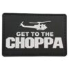 TacSpec "Get To The Choppa " PVC Velcro Patch