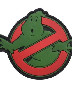 TacSpec "No Ghost" PVC Velcro Patch - Glow In The Dark