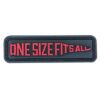 TacSpec "One Size Fits All" PVC Velcro Patch