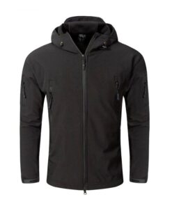 TacSpec Tactical Softshell Jacket - Black - M