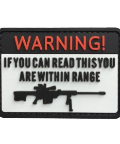 TacSpec "Within Range" PVC Velcro Patch
