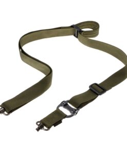 Tactical Adjustable Dual-Points Tactical Rifle Gun Sling Strap - Green
