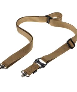 Tactical Adjustable Dual-Points Tactical Rifle Gun Sling Strap - Khaki