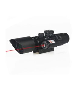 Tactical Aiming Rifle Scope Red Laser & Holographic Red Dot Sight Hunting