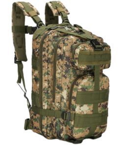 Tactical Backpack Outdoor Bag Camping Hiking Traveling Hunting Backpack - Woodland Camo