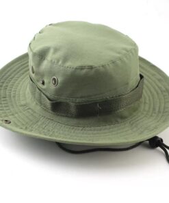 Tactical Bush Camo Boonie Hat - 5 Pack combo - olive green