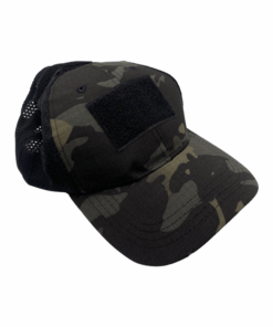 Tactical Cap With Mesh Net CF-49 - Military Black