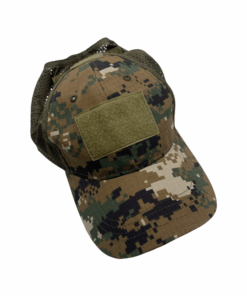 Tactical Cap With Mesh Net CF-49 - Military Green